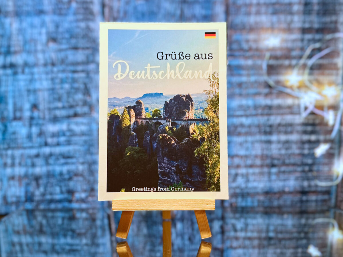 Postkarte "Grüße aus Deutschland" 