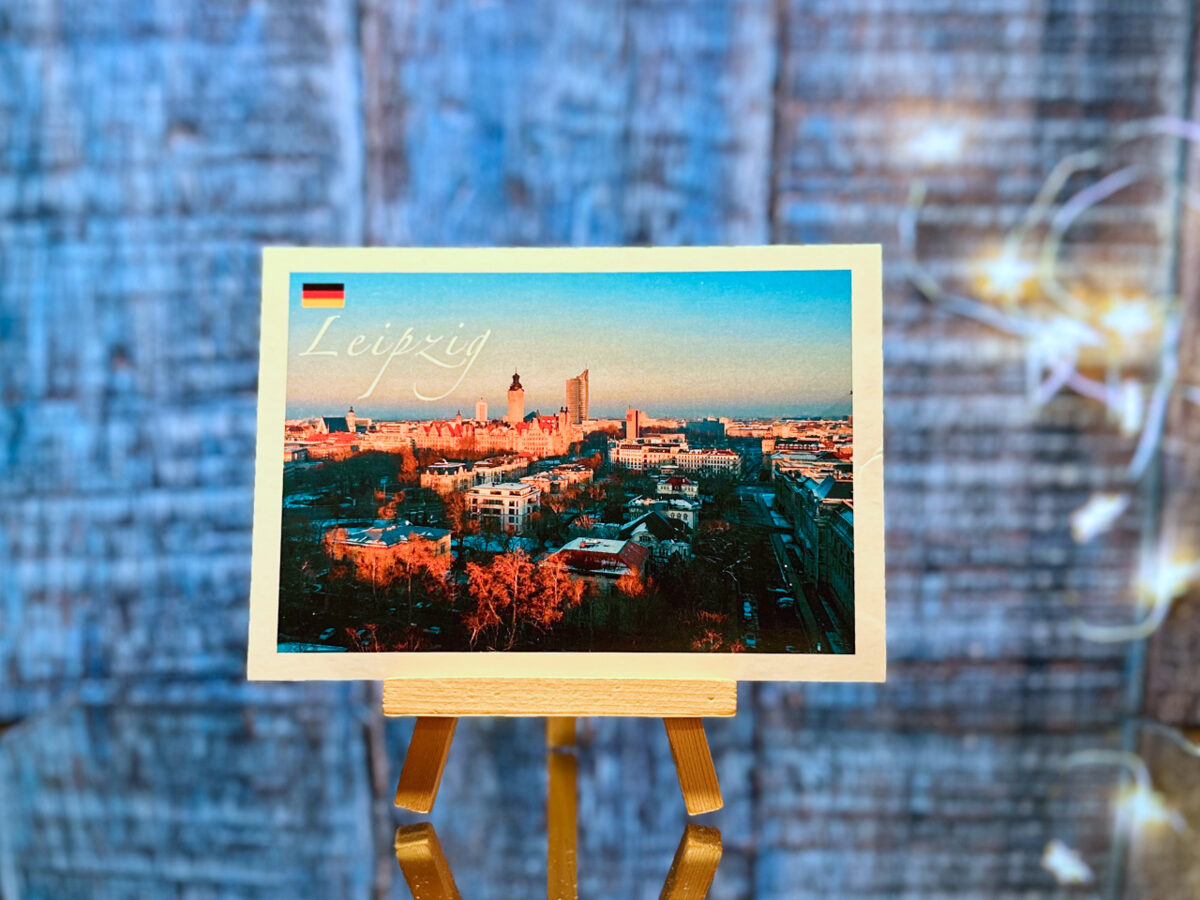 View postcard "Skyline Leipzig"