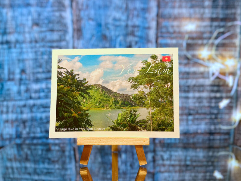 View postcard "Village lake Yen Lam Vietnam" - #7